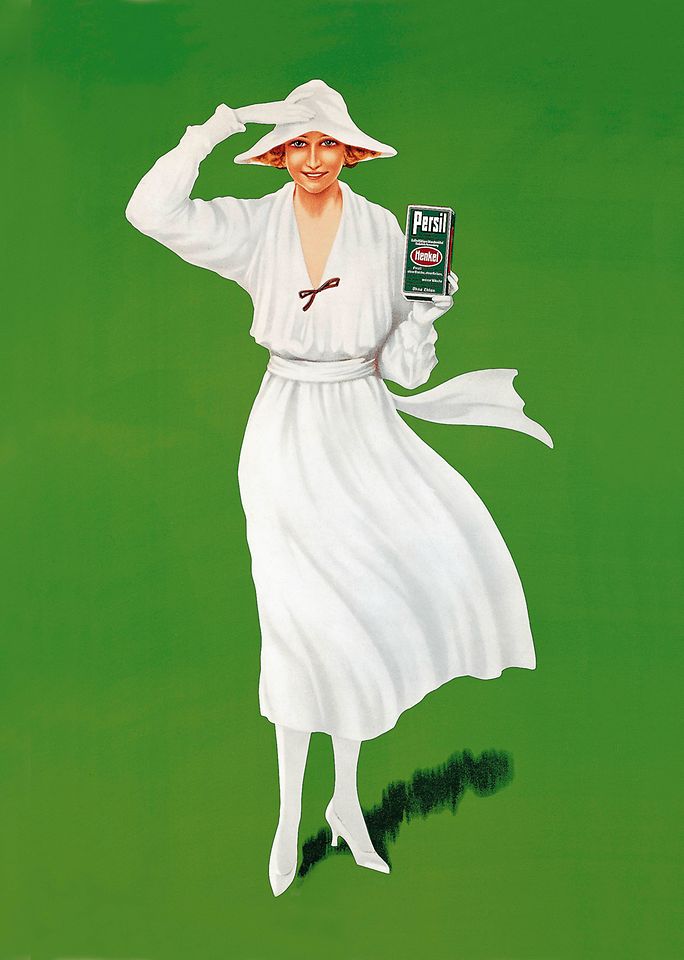 1922: Eine Werbeikone ist geboren – die Weiße Dame.