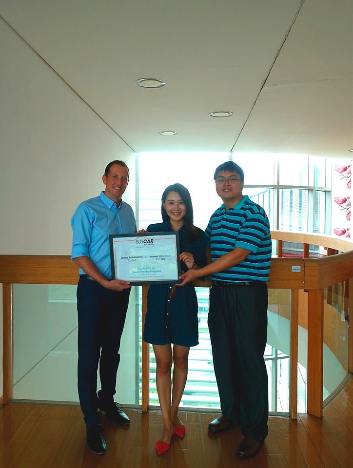 Das Surface-Technologies-Team von Henkel Asien/Pazifik