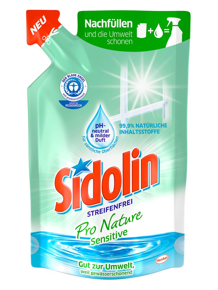 Sidolin Pro Nature Sensitive Nachfüllbeutel