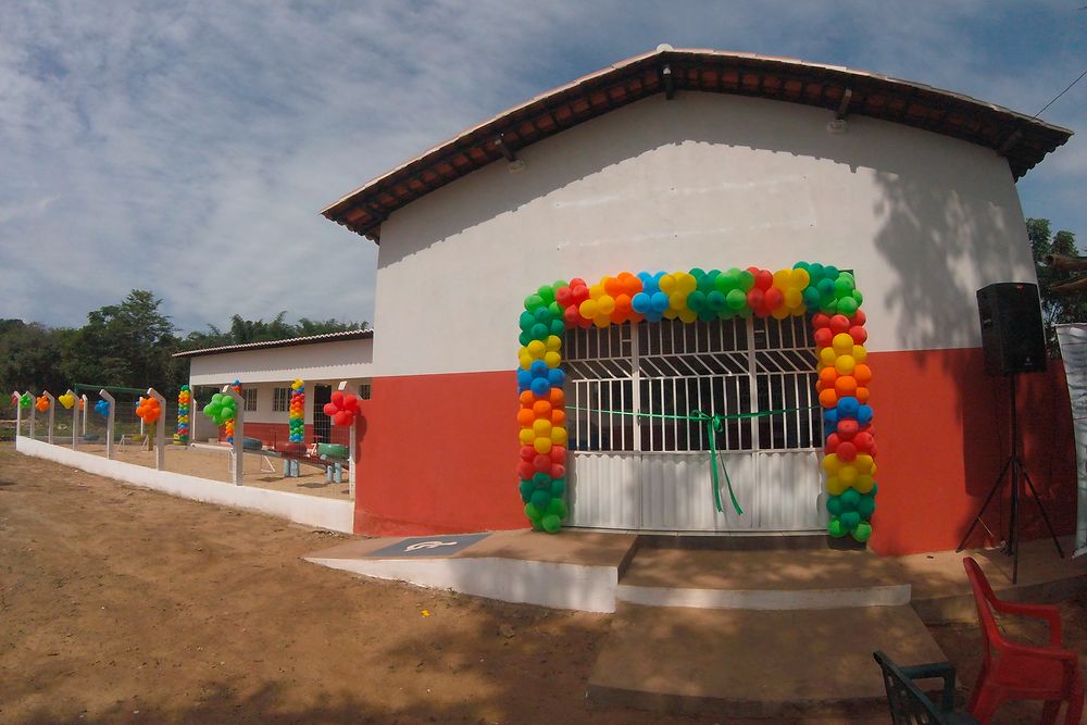 Die neue Schule in Mata Virgem