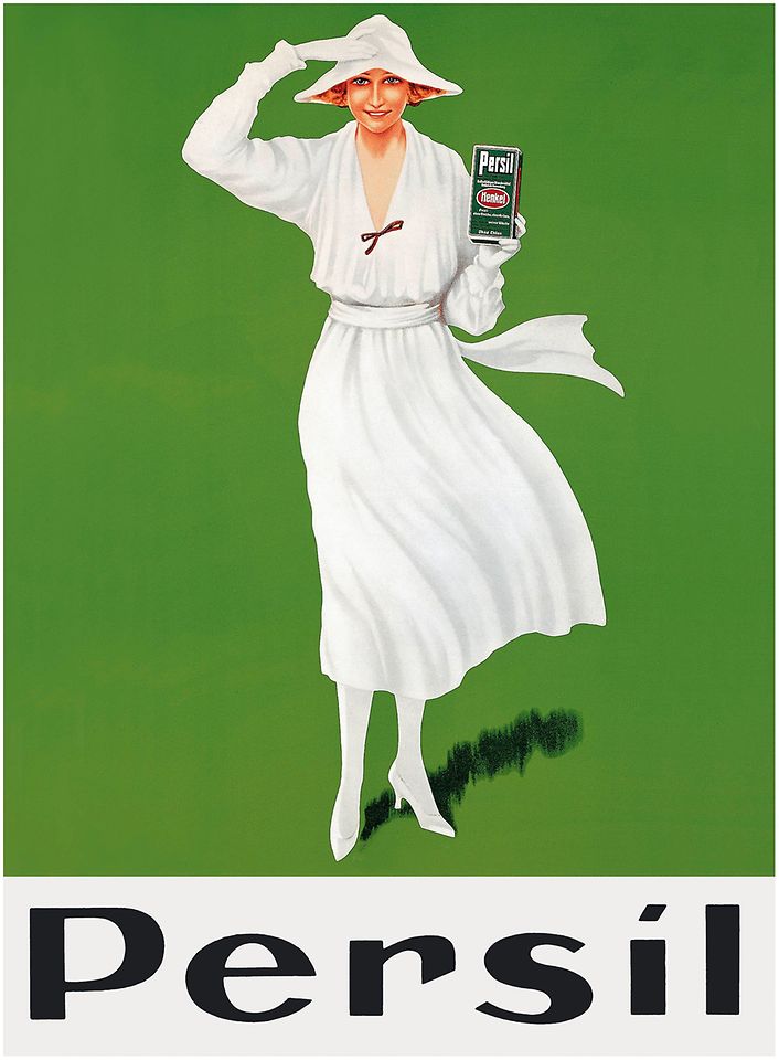 Persil-Werbe-Ikone: die Weiße Dame