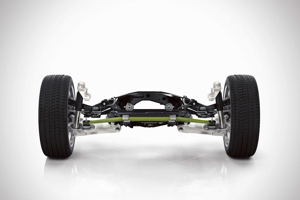 The composite leaf spring with which Volvo saves 4.5 kilograms of weight
