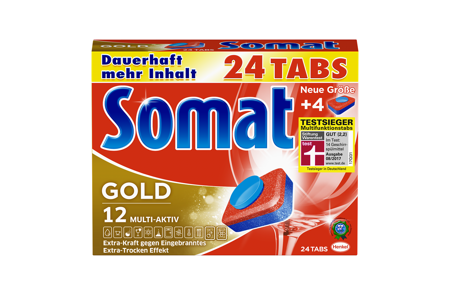 Somat Gold – Testsieger im Maschinengeschirrspülmittel-Test von Stiftung Warentest