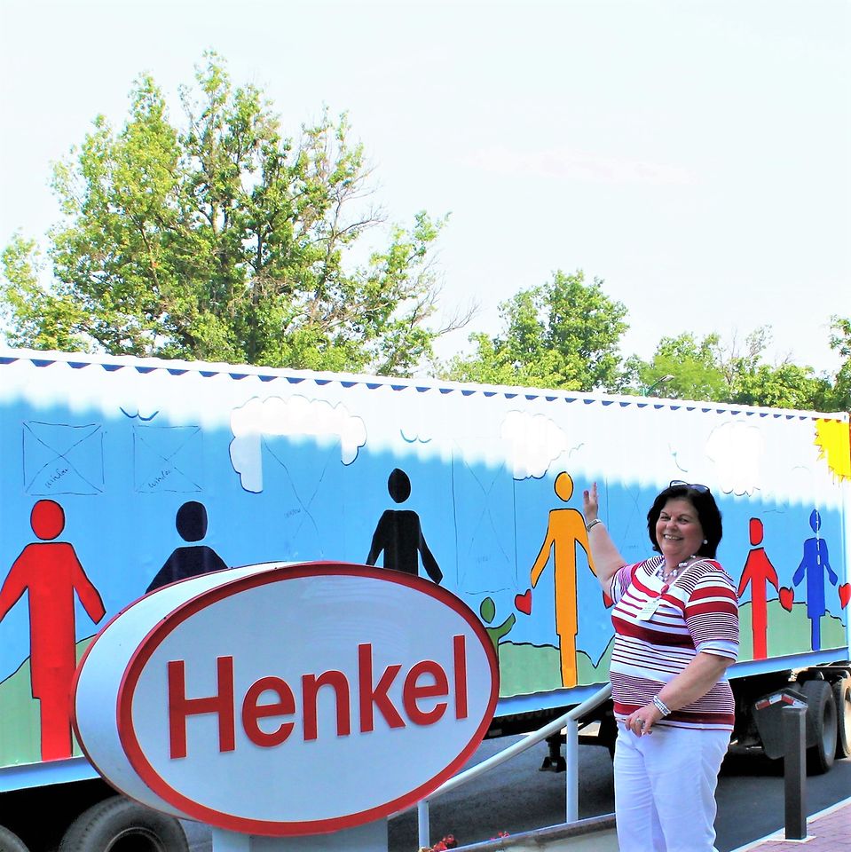 Joanne Georgiana, Henkel’s coordinator for the projec