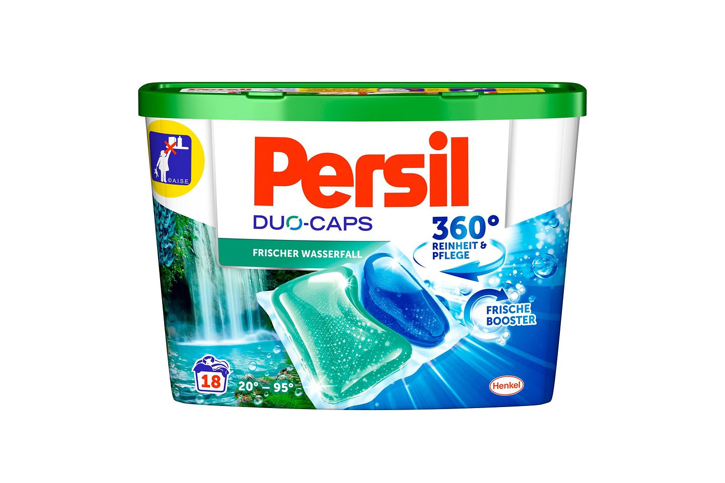 Die neuen Persil Duo-Caps Frischer Wasserfal