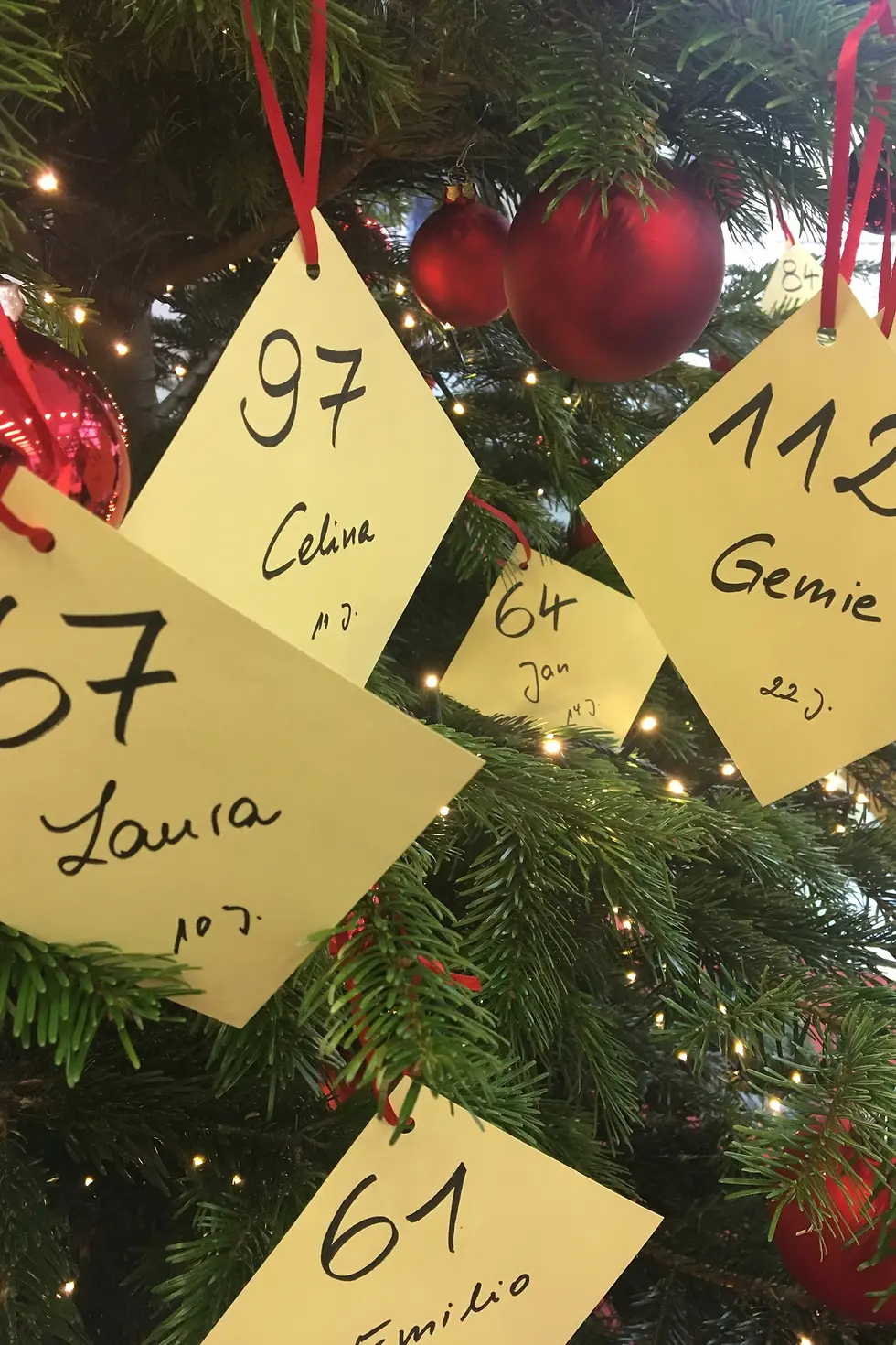 Weihnachtswunschbaumaktion