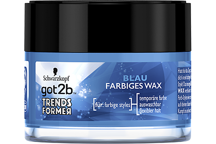 got2b Trendsformer Blau Farbiges Wax