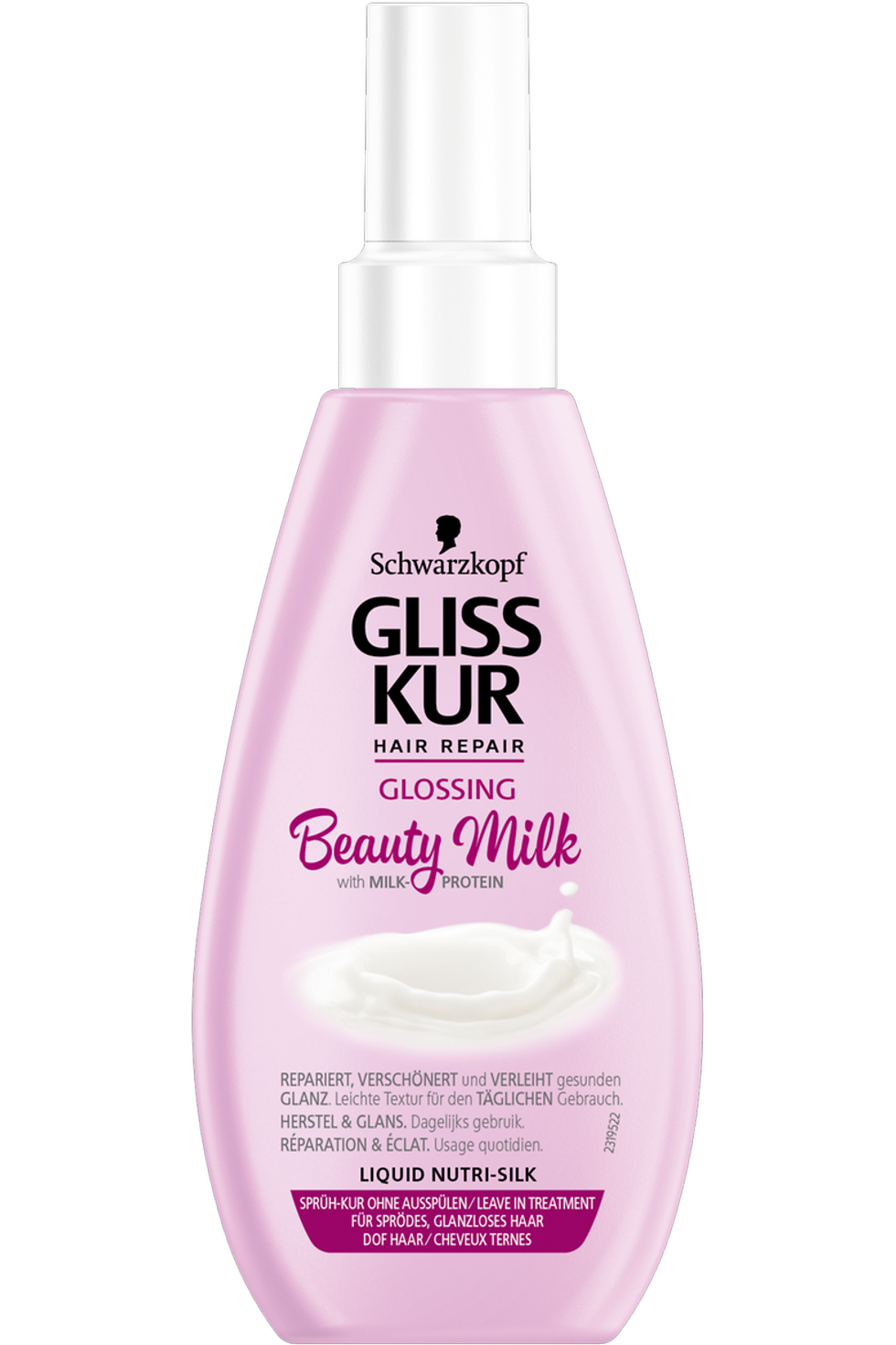 Gliss Kur Hair Repair Glossing Hair Repair Beauty Milk Sprühkur