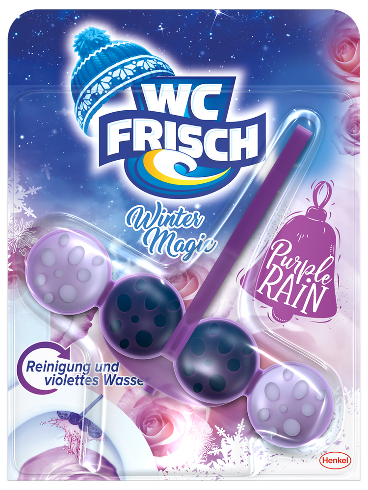 WC Frisch Winter Magic Edition in der Variante „Purple Rain“