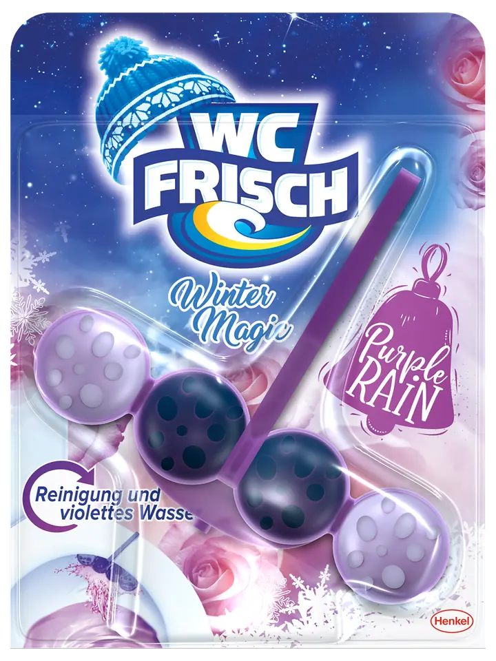 WC Frisch Winter Magic Edition in der Variante „Purple Rain“