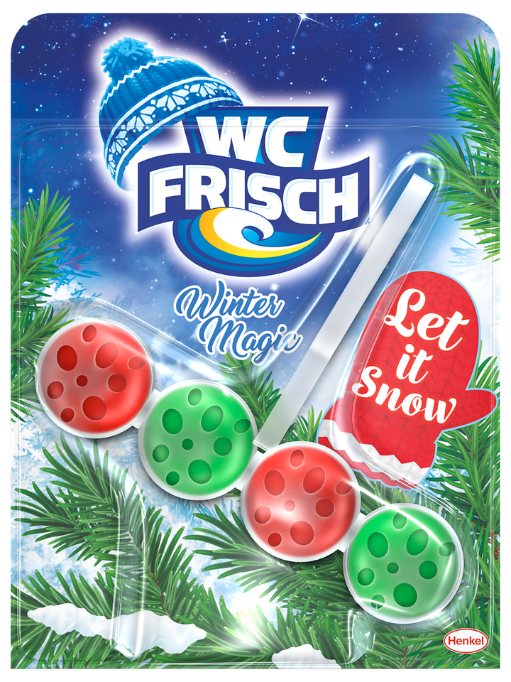 WC Frisch Winter Magic Edition in der Variante „Let it snow“