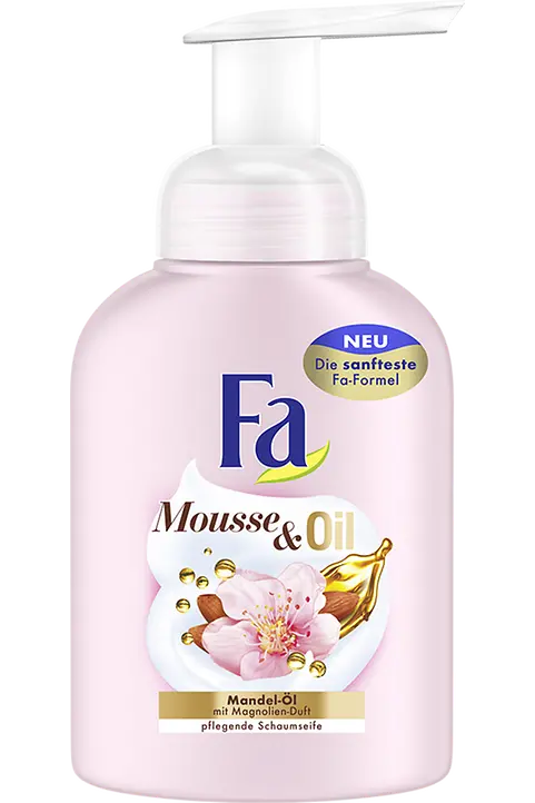 Fa Mousse & Oil Schaumseife Mandel-Öl mit Magnolienduft