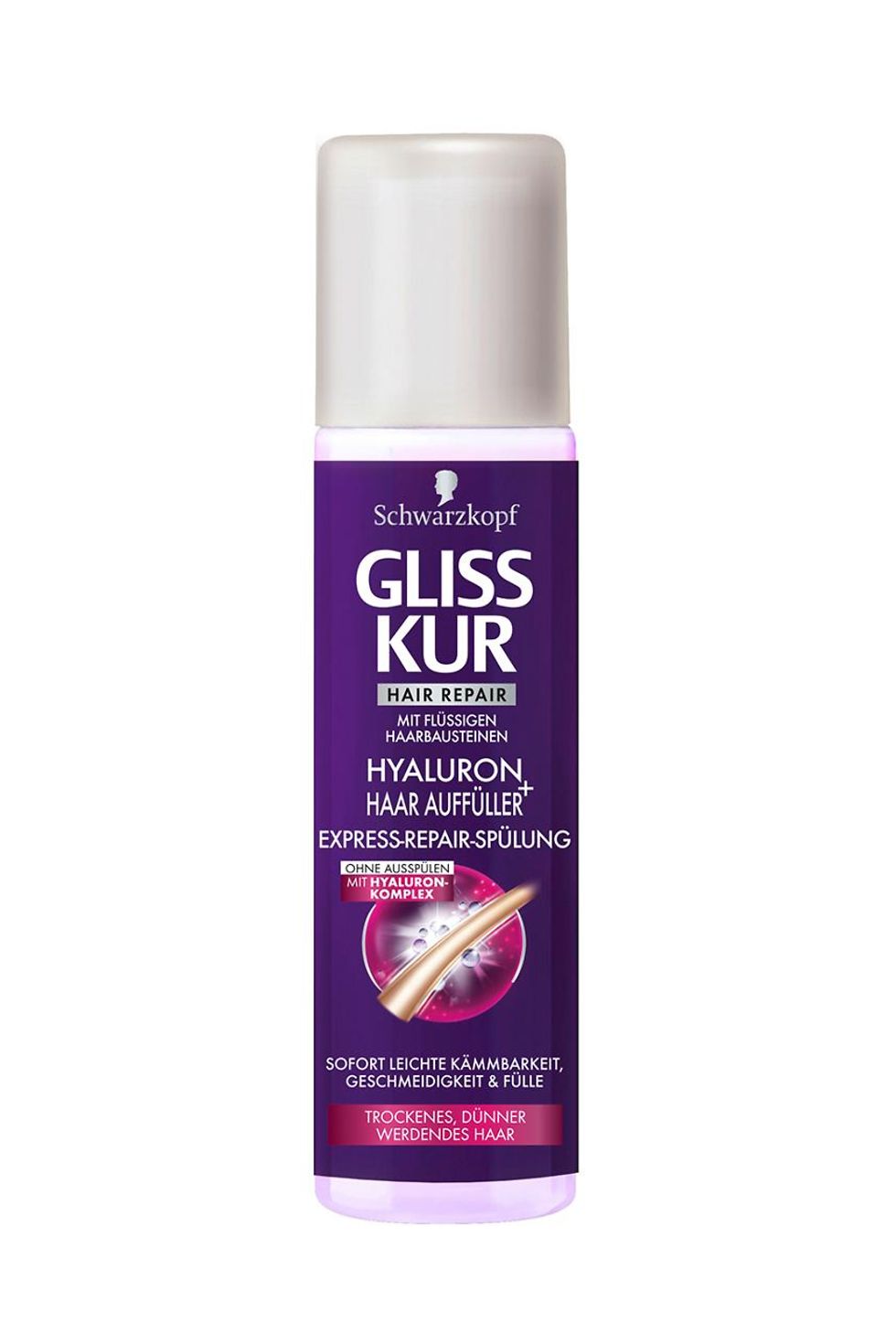 Gliss Kur Hyaluron + Haar Auffüller Express-Repair-Spülung
