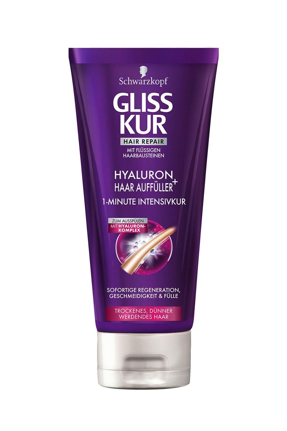 Gliss Kur Hyaluron + Haar Auffüller 1-Minute Intensivkur