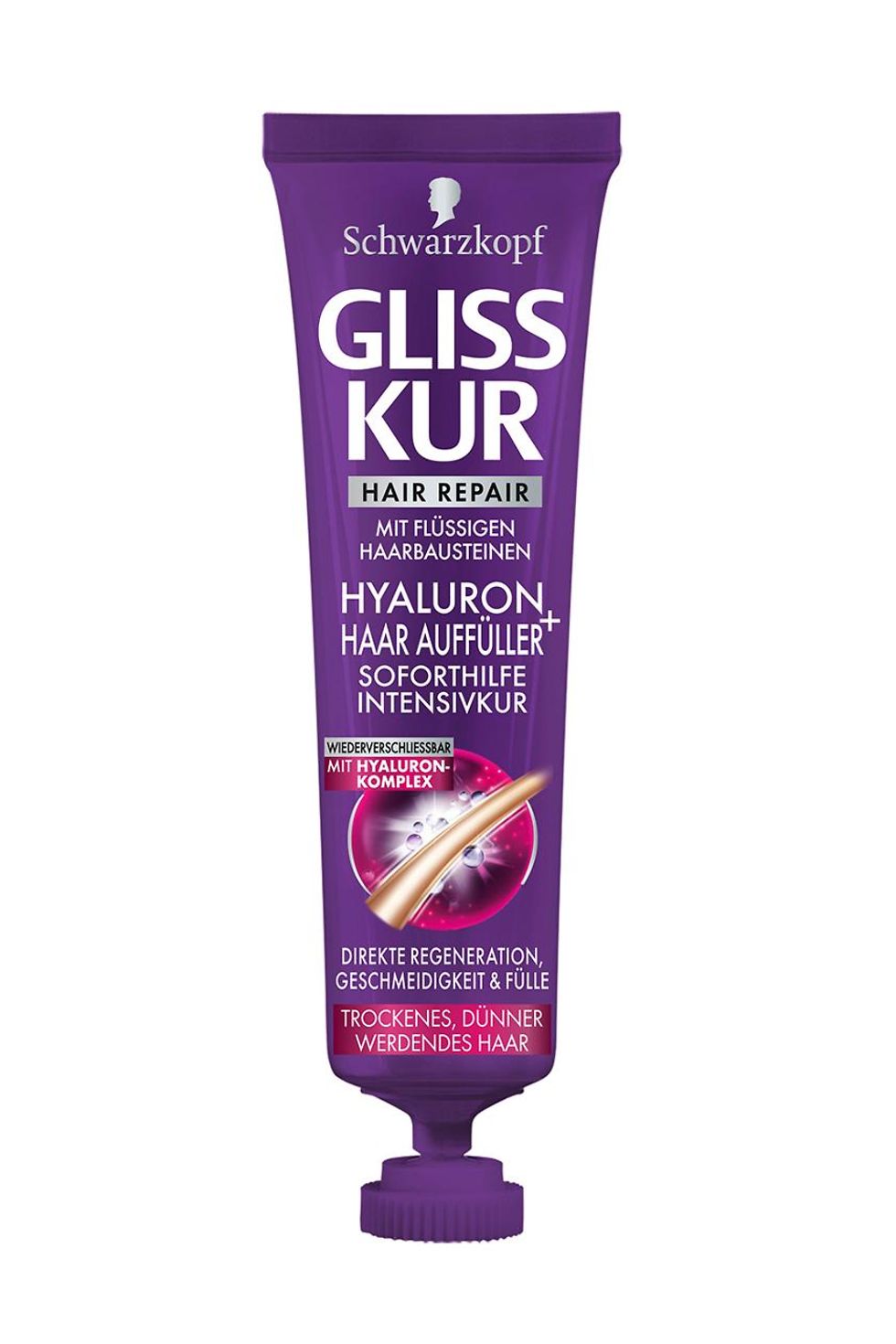  Gliss Kur Hyaluron + Haar Auffüller Soforthilfe Intensivkur