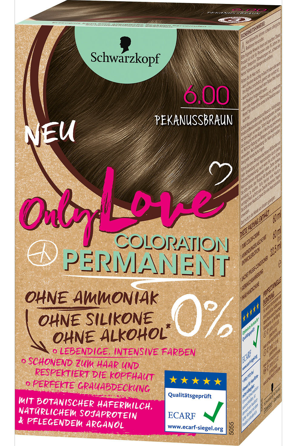 Only Love Pekannussbraun 6.00
