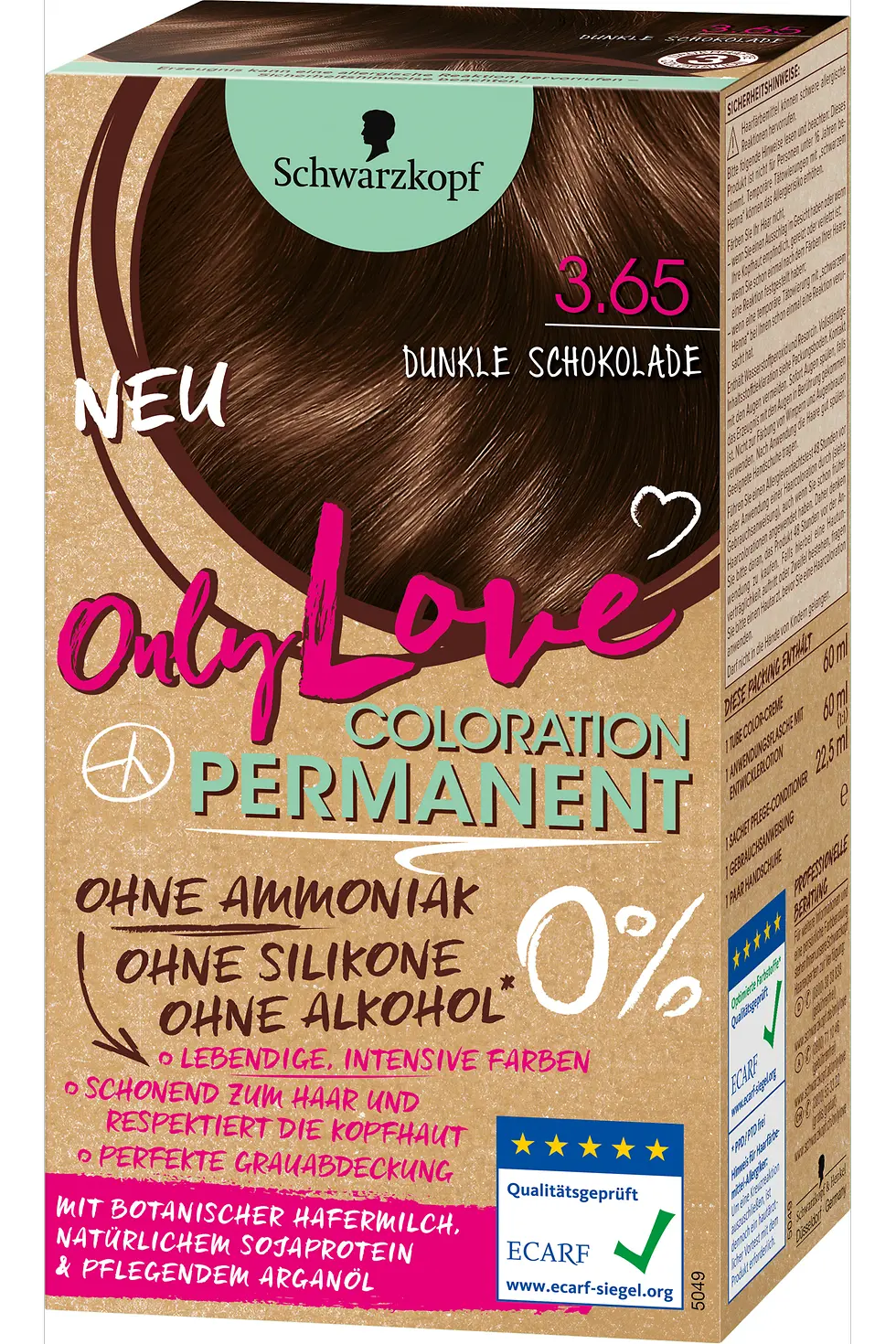 Only Love Dunkle Schokolade 3.65
