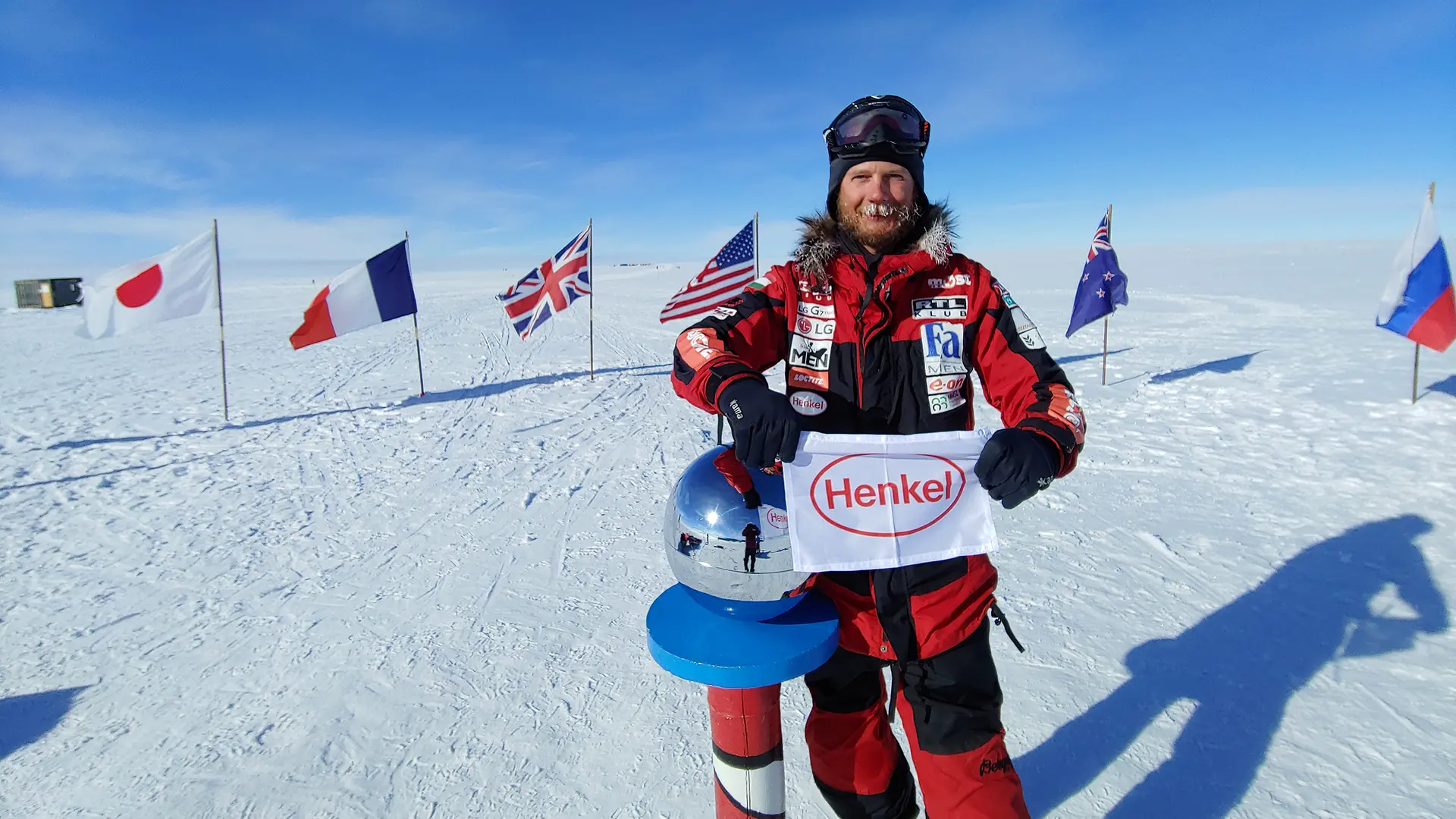 After 44 long days, Gabor achieved his biggest goal yet: He became the first Hungarian to ever reach the South Pole
