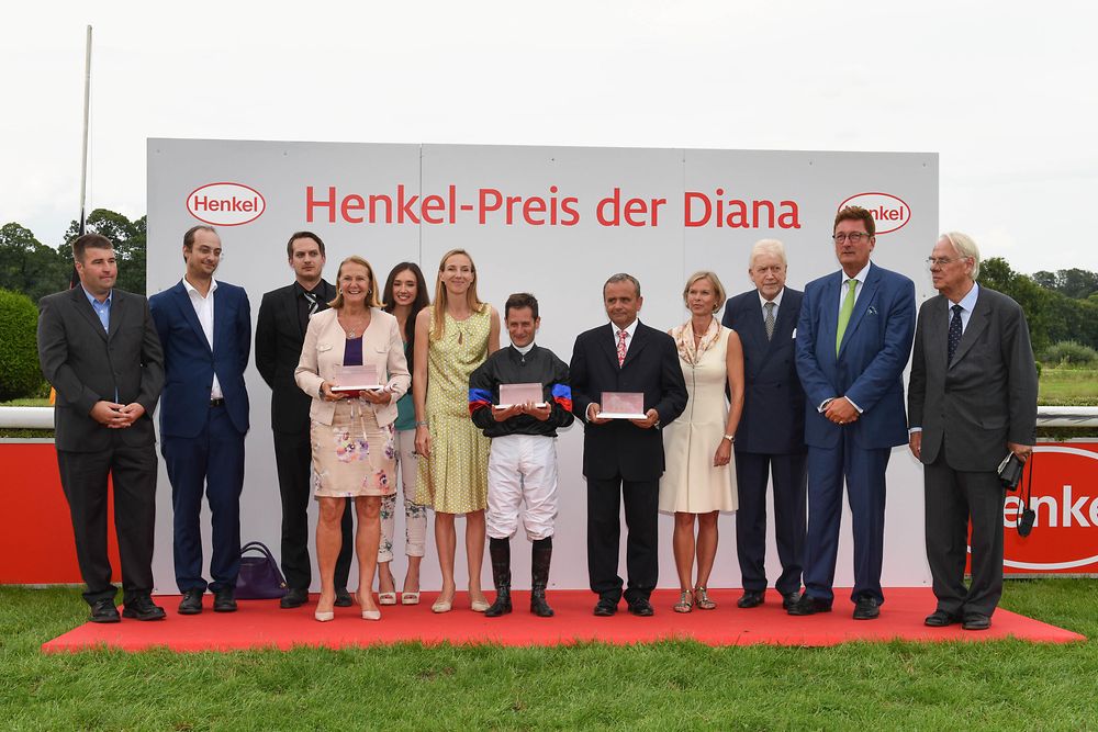 Henkel-Preis der Diana: Siegerehrung