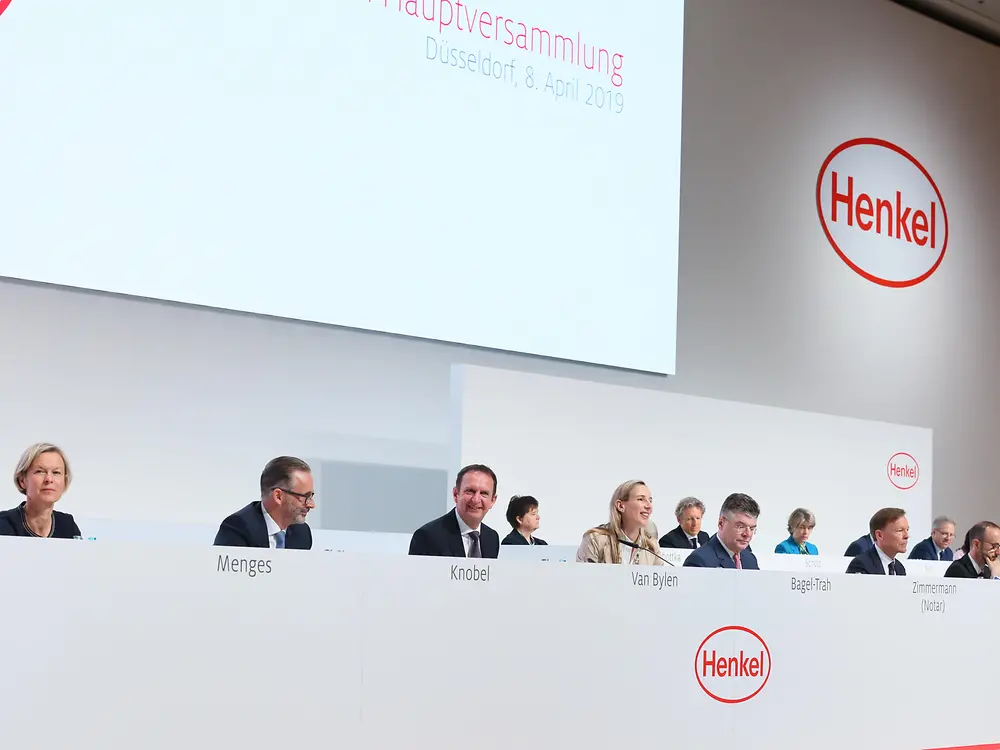 Henkel-Hauptversammlung 2019