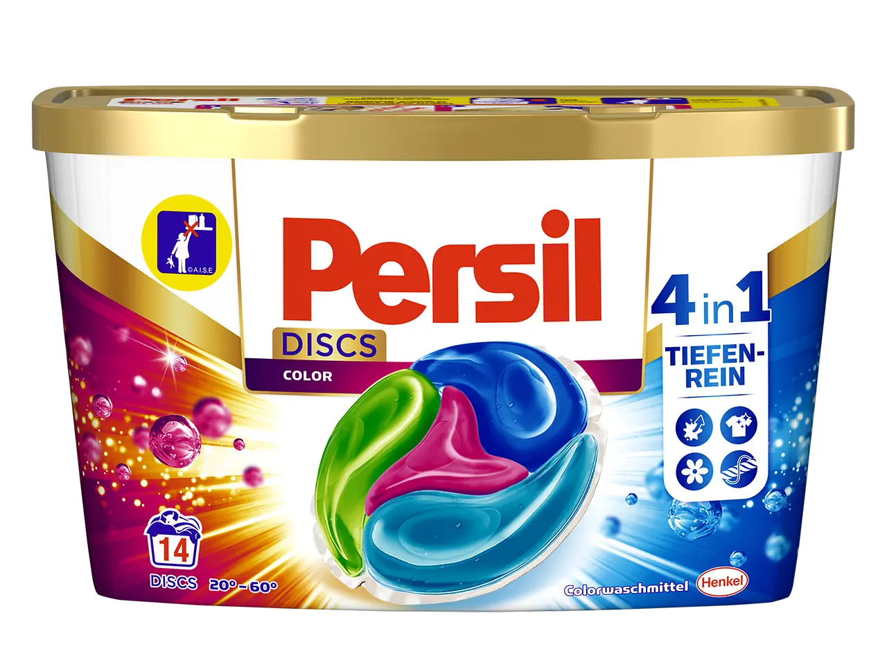 Die neuen Persil Discs Color