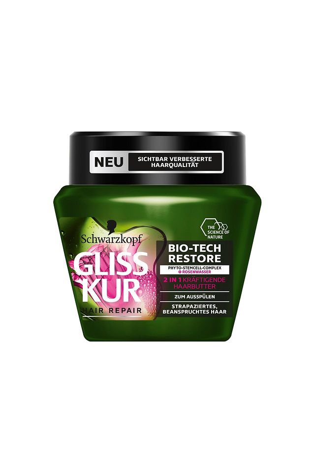 Gliss Kur Bio-Tech Restore 2in1 Kräftigende Haarbutter