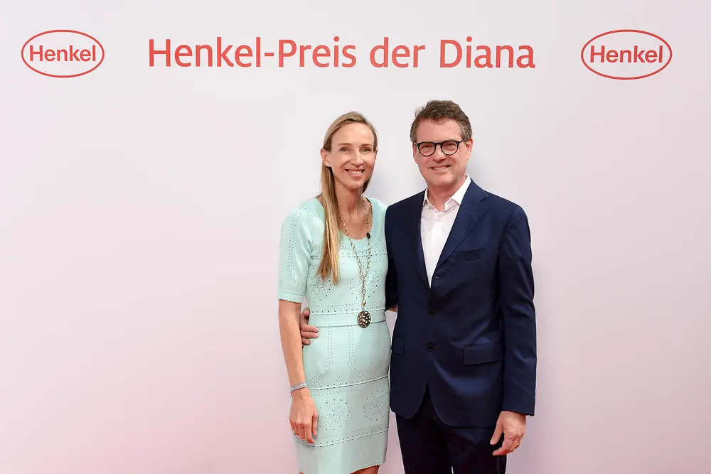 Dr. Simone Bagel-Trah, Vorsitzende des Aufsichtsrats und des Gesellschafterausschusses von Henkel, mit Ehemann Dr. Christoph Trah
